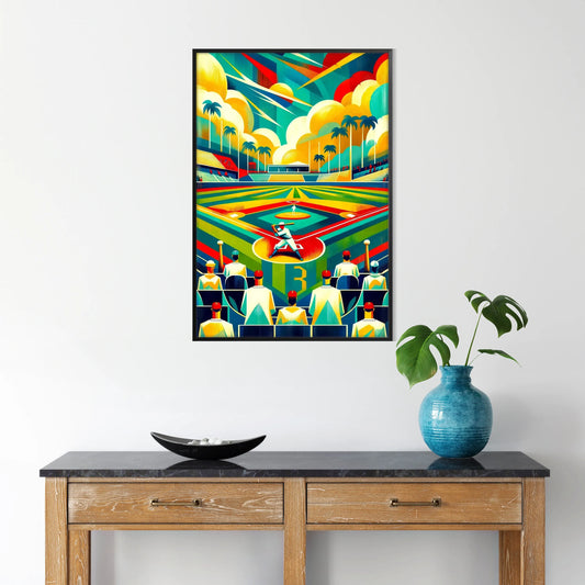 ultimate baseball mom exclusive poster heartfelt gift vibrant wall art print excitement sport space sports lovers unique decor enthusiasts sizes A4 cm A0