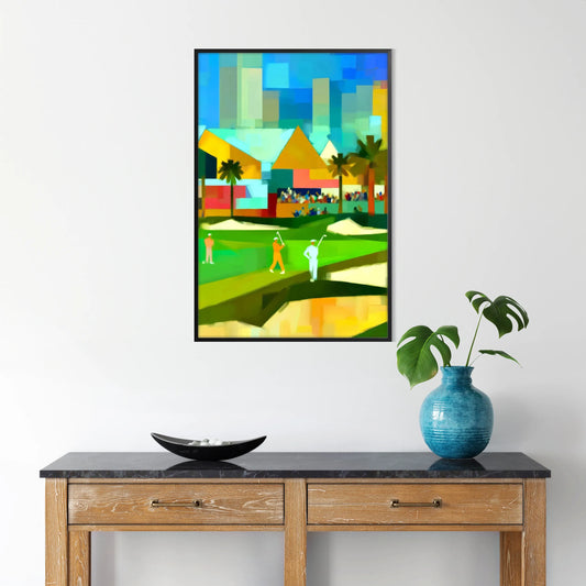 space stunning framed golf prints perfect enthusiast vibrant sport poster elegance wall art collection unique gift sizes A4 cm A0