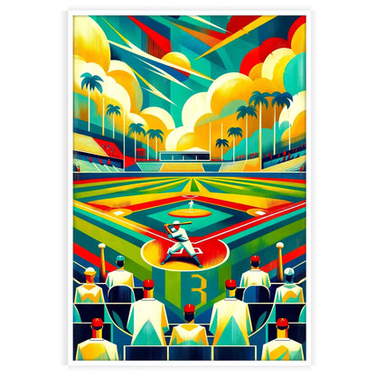 ultimate baseball mom exclusive poster heartfelt gift vibrant wall art print excitement sport space sports lovers unique decor enthusiasts sizes A4 cm A0