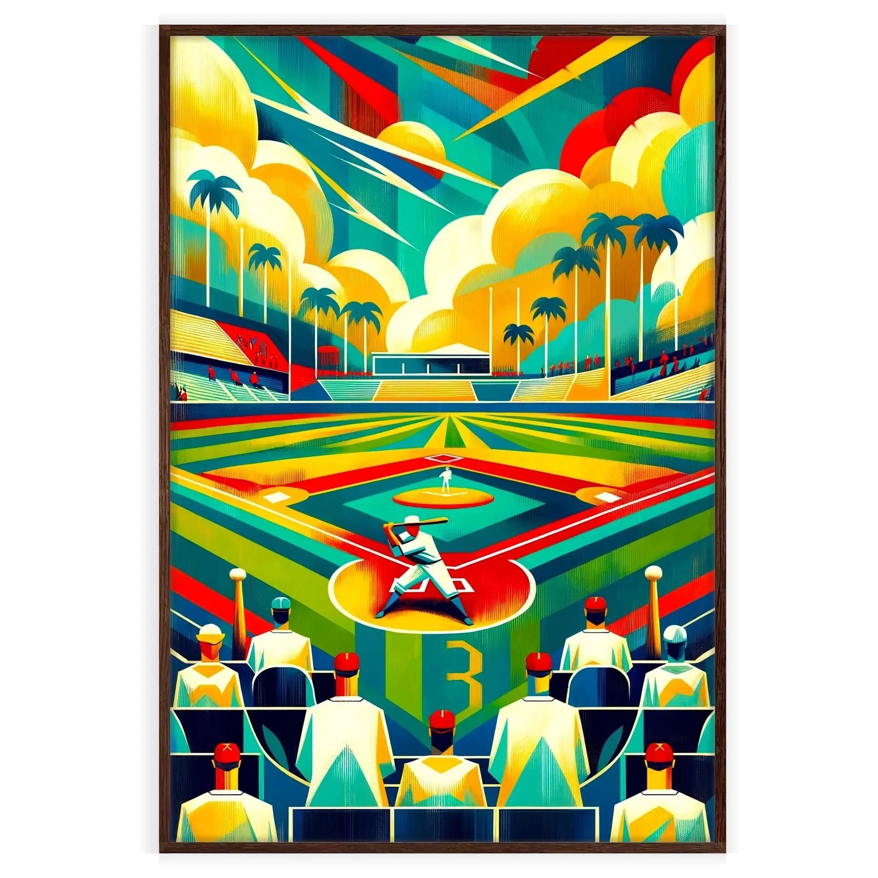 ultimate baseball mom exclusive poster heartfelt gift vibrant wall art print excitement sport space sports lovers unique decor enthusiasts sizes A4 cm A0