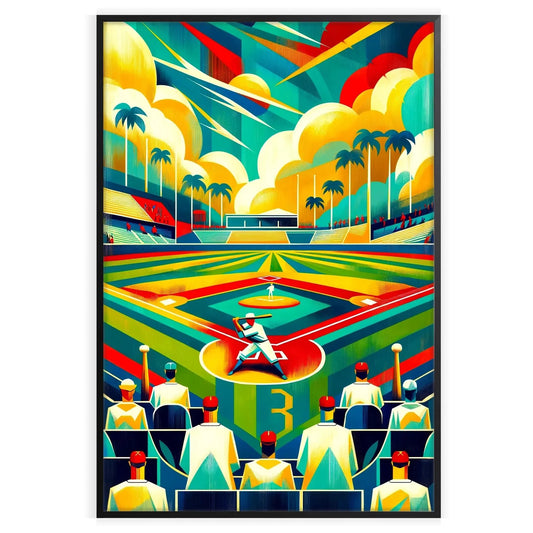 ultimate baseball mom exclusive poster heartfelt gift vibrant wall art print excitement sport space sports lovers unique decor enthusiasts sizes A4 cm A0
